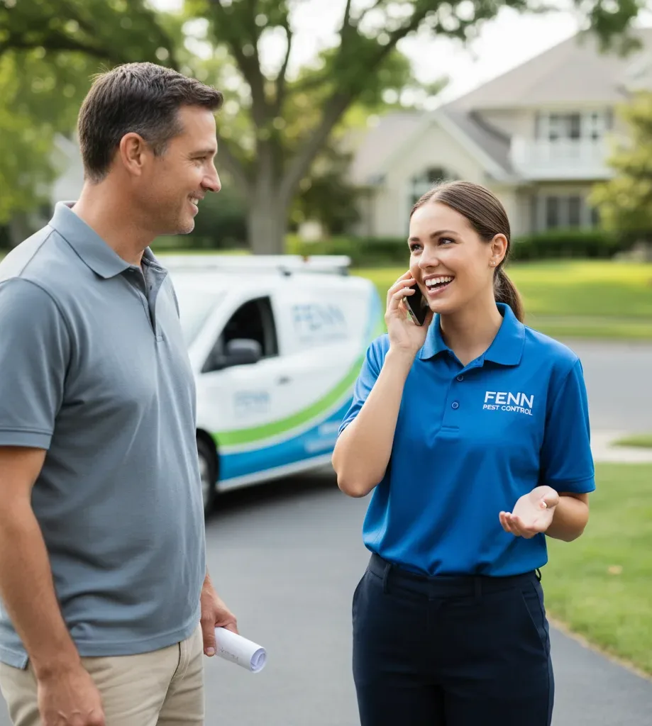 Fenn Pest Control customer support in Pembine